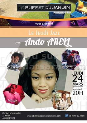 Ando Arell - Le Jeudi Jazz au Buffet du jardin