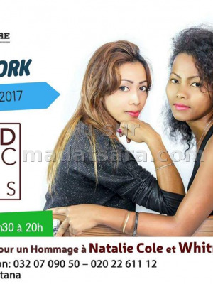 Ando‍ & Landy pour un hommage à  Natalie Cole et Whitney Houston - Café de la Gare Soarano‍