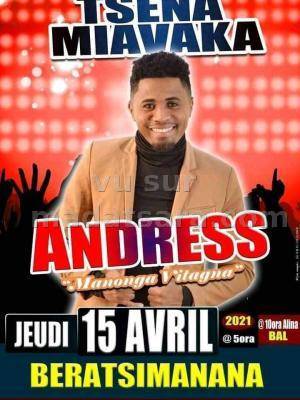 Andress Tsena miavaka Beratsimanana