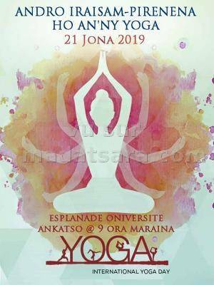 Andro iraisam-pirenena hoan'ny Yoga Esplanade Université Ankatso