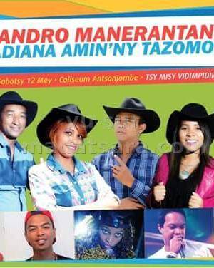 Andro maneran-tany hiadiana amin'ny tazomoka Coliseum Antsonjombe Vaiavy Chila, Ny Ainga, Meizah, Mr Sayda, Thiera Kougar, Joyce Mena Makoa, Fou Hehy, Jess Flavi One