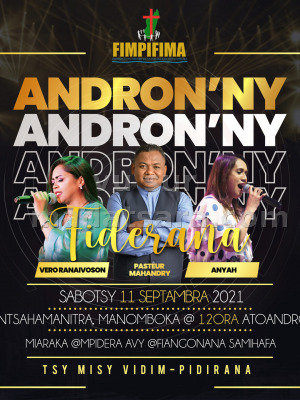 Andron'ny fiderana - Vero Ranaivoson‍ Mahandry‍ Anyah‍ - Antsahamanitra‍