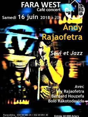 Andry Rajaofetra en concert Fara West Faravohitra