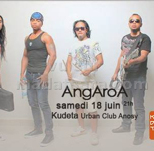 AngAroA en concert au Kudeta Urban Club Anosy