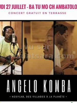 Angelo komba en concert