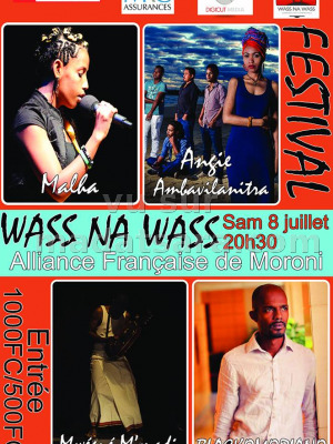 Angie‍ participe au festival Wass Na Wass - Alliance Française de Moroni