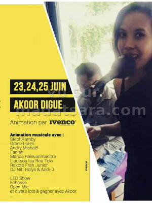 Animation musicale au Akoor Digue