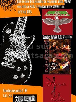 Ankoay en concert à Paris dans le cadre de la promotion de son premier album