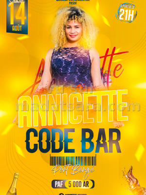 Annicette‍‍ - Code Bar Port-Bergé