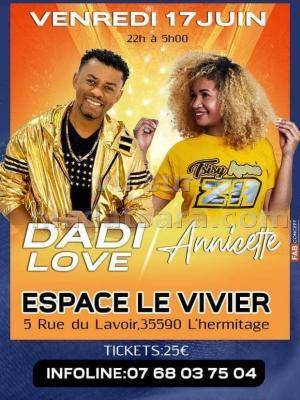 Annicette‍ & Dadi love Espace le vivier l'Hermitage