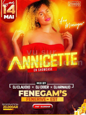 Annicette‍‍ - Fenegam's Fenerive Est Madagasikara‍