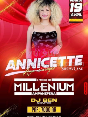 Annicette‍‍ - Millenium Discothèque Ampanefena‍