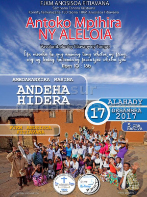 Antoko Mpihira Ny Aleloia - amboarankira masina Andeha hidera - FJKM Anosisoa Fitiavana