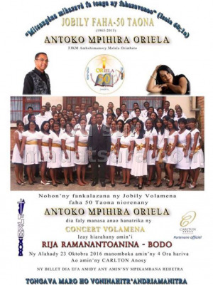 Antoko Mpihira Oriela - jobily faha-50 taona - Carlton Madagascar‍