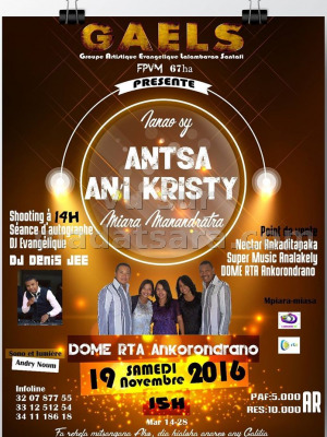 Antsa an'i Kristy‍ miara-manandratra - Dome RTA‍