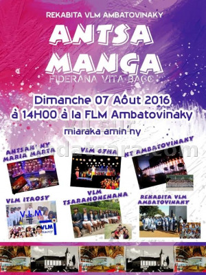 Antsa Manga - Fiderana vita bacc - FLM Ambatovinaky