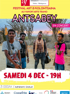 Antsabey‍ - en concert - Vakok'Arts Trano Toliary‍
