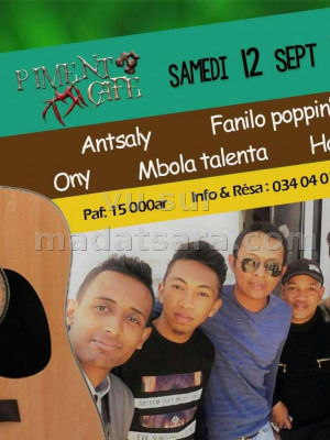 Antsaly‍ Fanilo Poppin's‍ Ony‍ Mbola Talenta‍ - Piment Café Behoririka‍