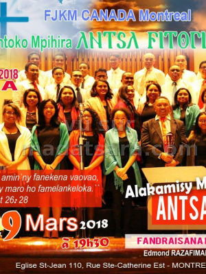 Antsam-panahy - FJKM Canada Montréal