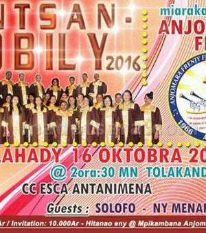 Antsan-jobily 2016 CCESCA Antanimena‍ Anjomara Frenjy