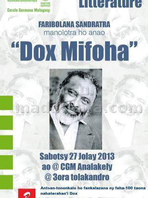 Antsan-tononkalo - Dox Mifoha Faribolana Misandratra
