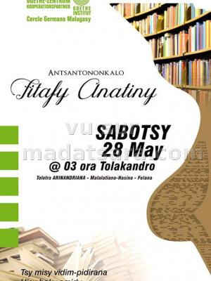 Antsantononkalo Fitafy Anatiny - Faribolana Sandratra - CGM Analakely
