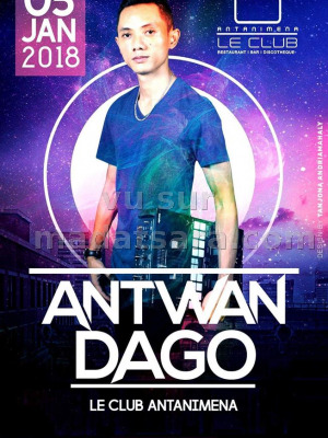 Antwan Dago‍ en show case Le Club Antanimena‍