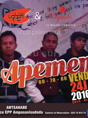 Apemen 60-70-80 au Urban Café