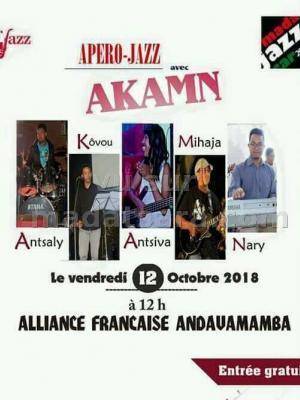 Apero jazz avec Akamin AFT - Alliance Française d'Antananarivo