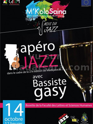 Apéro Jazz avec Bassiste Gasy - Buvette Faculté des Lettres et Sciences Humaines Ankatso