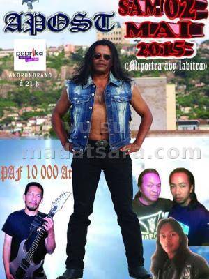 Apost "Mipoitra avy lavitra" en concert au Paprika