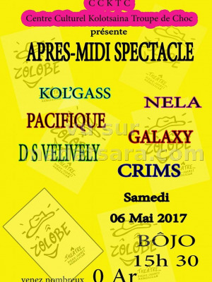 Après-midi spectacle - par Centre Culturel Kolotsaina Troupe de choc Diégo