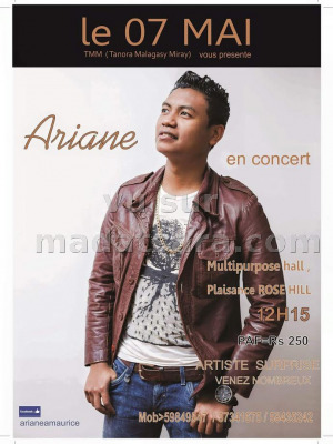 Ariane‍ en concert - Rose-Hill Maurice‍