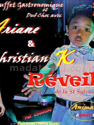Ariane‍ et Christian K - Réveillon de la St-Sylvestre - Z&Z Karaoke Ambohidratrimo