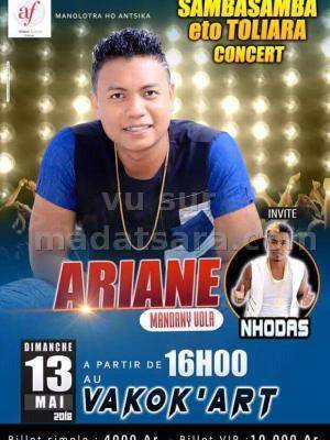 Ariane & Nhodas en concert Vakok'Arts Trano Toliary