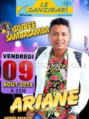 Ariane - soiree sambasamba Discothèque Zanzibar