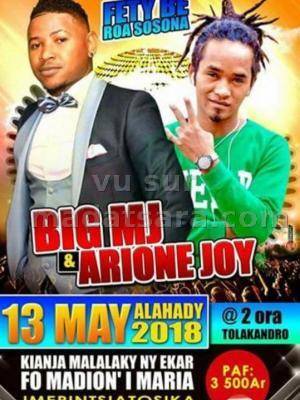 Arione Joy & Big MJ fety be roa sosona Salle D'oeuvre Ekar-Fmj Imerintsiatosika