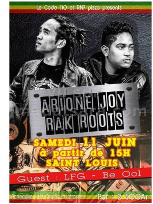 Arione Joy & Rak Roots - en concert au Saint Louis