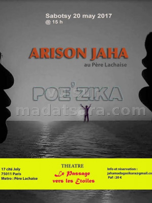 Arison Jaha‍ - poez'ika - Théâtre Le Passage vers les étoiles Paris‍