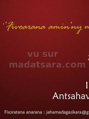 Arison Jaha Zara pasy manosika - IKM Antsahavola