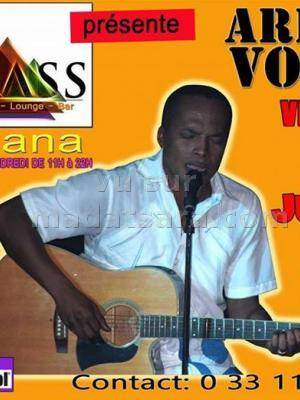Arison Vonjy en concert au Trass Tsiadana