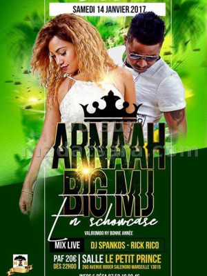 Arnaah‍ & Big MJ‍ en showcase - Salle Le Petit Prince Marseille‍