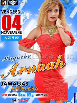 Arnaah‍ en concert Discothèque Jamagas Antalaha