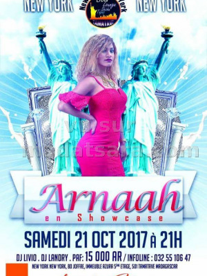Arnaah‍ en show case New York New York Tamatave‍