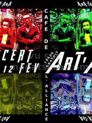 Art'Ana concert Café de l'Alliance