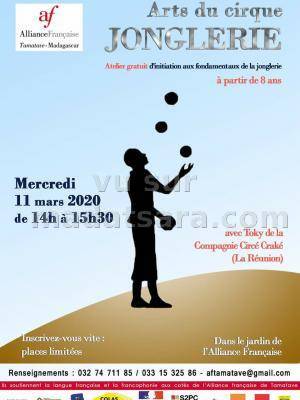 Arts du cirque Jonglerie AF - Alliance Française Toamasina