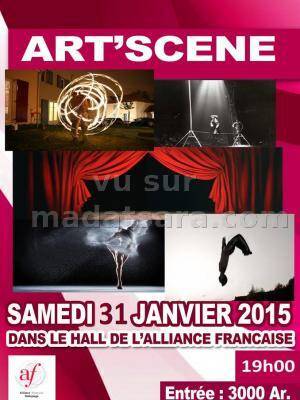 Art'Scene dans le hall de l'Alliance Française