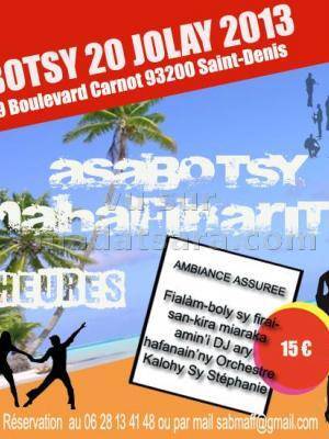 Asabotsy mahafinaritra à Saint Denis (93)
