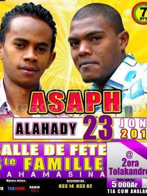 Asaph en concert à la Sainte Famille Mahamasina
Quelques vidéos de Asaph
[videos artiste=asaph]