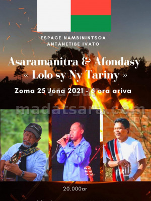 Asaramanitra & afondasy - Lolo sy ny tariny‍ - Espace Nambinintsoa Talatamaty‍
